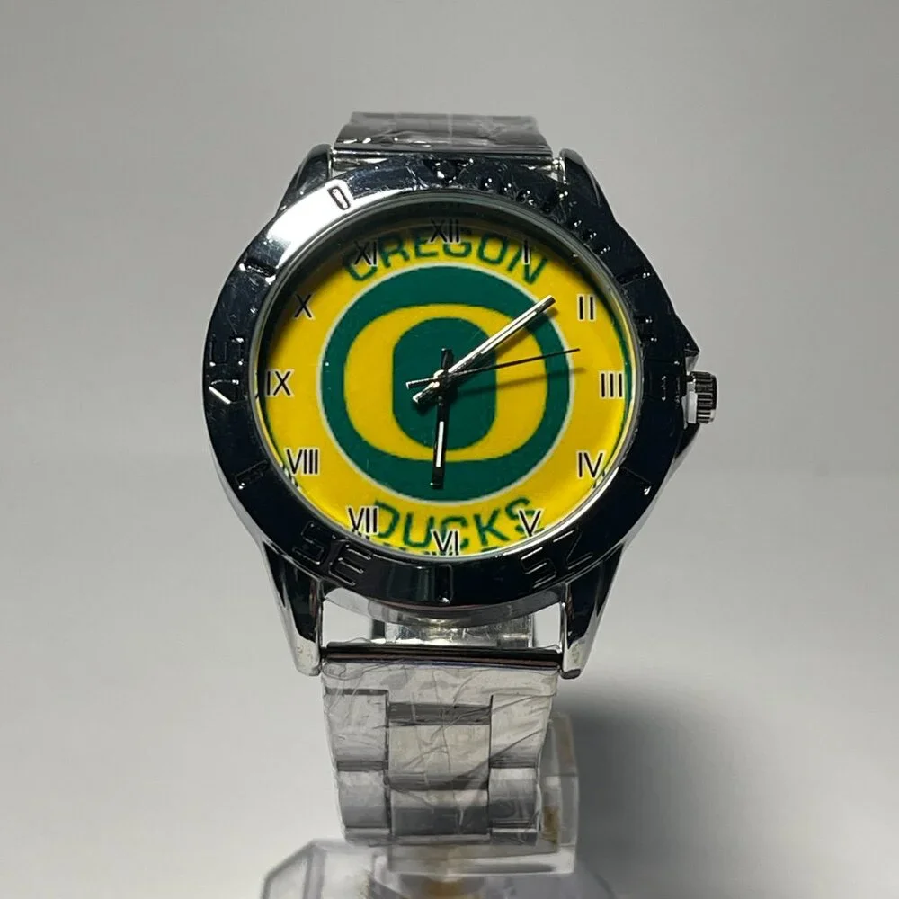 Oregon Ducks NCAA Stainless-steel Watch NEW
